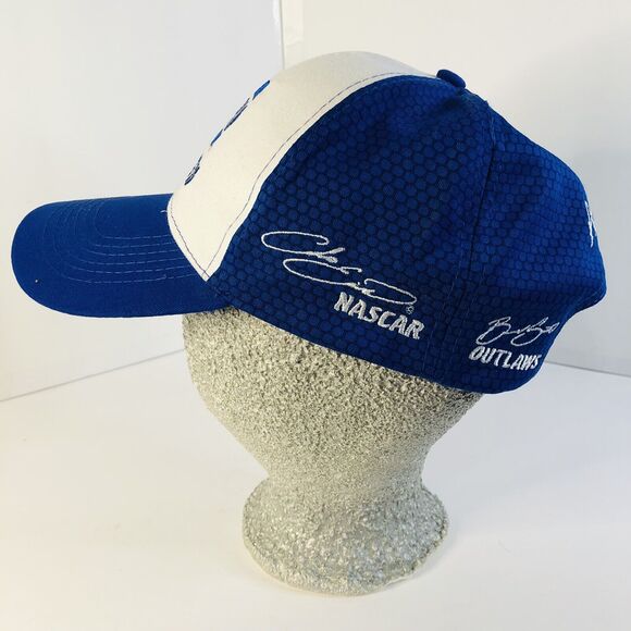 Racing Cap NASCAR NHRA IndyCar Outlaws Arca West Adjustable Hat Blue Team NAPA - Picture 2 of 13